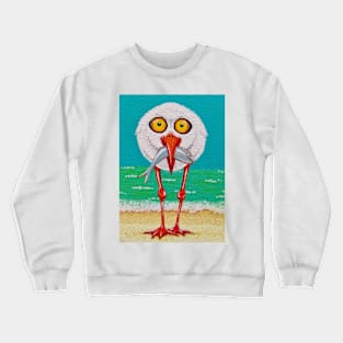 Cranky Seagull Crewneck Sweatshirt